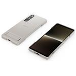 Sony Xperia kryt ACC stand Cover 1 V 5G, sivý