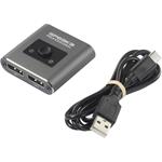 SpeaKa Professional SP-BDS-250, DisplayPort prepínač, 2 porty