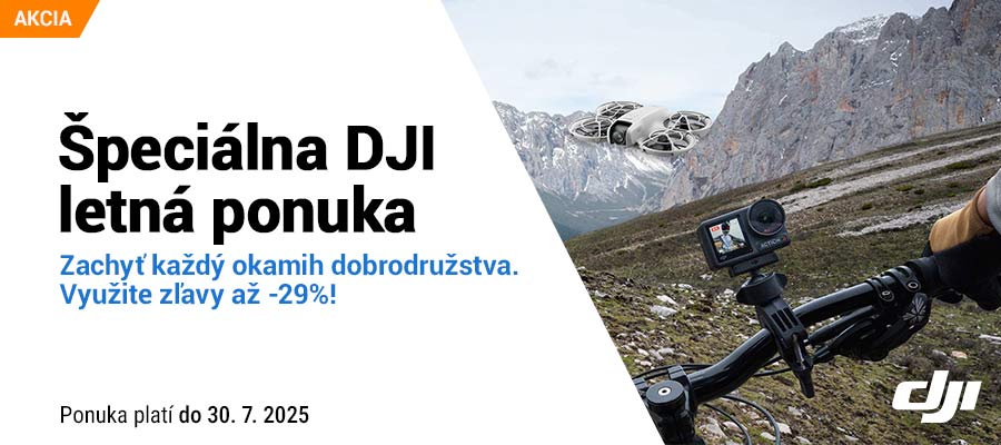 Špeciálna DJI letná ponuka