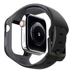 Spigen kryt Liquid Air Pro pre Apple Watch 4/5/6/SE 44mm - Black