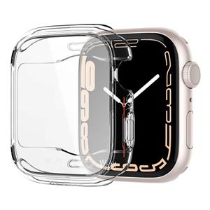 Spigen kryt Ultra Hybrid pre Apple Watch 7 45mm - Crystal Clear
