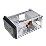 Spire PowerCube + 300W PSU MINI-ITX USB 2.0 x2, Earphone x1 , Mic x1(Supports AC'97 & HD Audio)