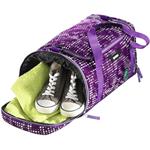 Športová taška SporterPorter, Purple Galaxy reflexní