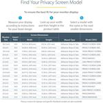 StarTech privátny filter, 22", 16:9