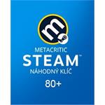 Steam náhodny kluč Metacritic 80+