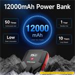 Steelmate JS12, Jump starter sada pre núdzové štartovanie, 12000 mAh