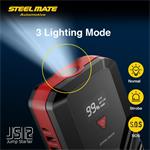 Steelmate JS12, Jump starter sada pre núdzové štartovanie, 12000 mAh
