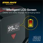 Steelmate JS12, Jump starter sada pre núdzové štartovanie, 12000 mAh