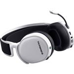 Steelseries Arctis 7+, bezdrôtové slúchadlá, biele
