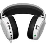 Steelseries Arctis 7+, bezdrôtové slúchadlá, biele