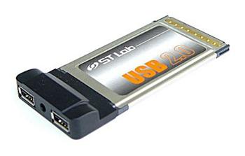 STLab C-111 PCMCIA adapter USB 2.0 2ports