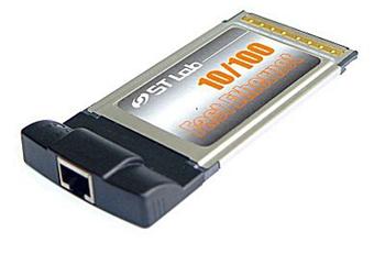 STLab C-141 PCMCIA Ethernet 10/100