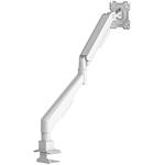 stolný držiak pre 1 monitor 35", 1 rameno s plynovou pružinou, biely