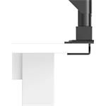 stolný držiak pre 1 monitor 35", 1 rameno s plynovou pružinou, čierny