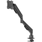 stolný držiak pre 1 monitor 35", 1 rameno s plynovou pružinou, čierny