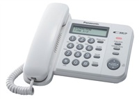 Stolný telefón Panasonic KX-TS560FXW biely