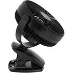 Stolový ventilátor s klipom Adler AD 7342 čierny