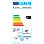 STRONG LED TV 40"/ SRT 40FX4003/ 1920x1080/ DVB-T2/C/S2/ H.265/HEVC/ HDMI/ USB/ SCART/ černá/ Energet. třída A