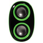 Subwoofer system 2.1 "Green Gecko", zelená