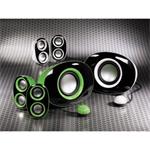 Subwoofer system 2.1 "Green Gecko", zelená