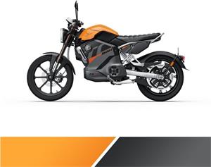 Super SOCO TC max alloy, elektromotocykel, oranžová