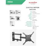Superior držiak na TV 13-42" Full Motion Extra Slim, (rozbalené)