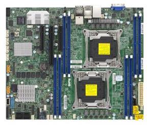 SUPERMICRO MB 2xLGA2011-3, iC612 8x DDR4 ECC,6xSATA3,8xSAS3 3108 HW,(PCI-E 3.0/1,2(x16,x8),2x LAN,IPMI