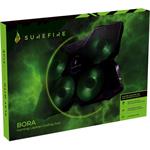 Surefire Bora Gaming, chladiaca podložka pod notebook, zelená