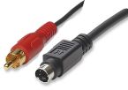 SVHS-Cinch kábel M/M, 5.0m, prepojovací