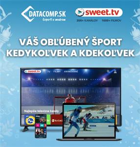 SWEET.TV, 2 mesačné predplatné, Olympiáda, kartička