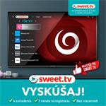 SWEET.TV, balík "L", 10 mesačné predplatné