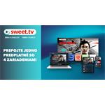 SWEET.TV, balík "L", 10 mesačné predplatné