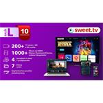 SWEET.TV, balík "L", 10 mesačné predplatné