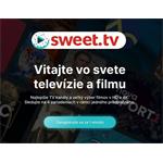 SWEET.TV, balík "L", 3 mesačné predplatné