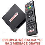 Sweet.tv setopbox + 3 mesačné predplatné prémiový balík L 140 staníc