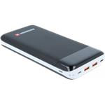 Swissten Black Core powerbank, 18W, 30 000 mAh