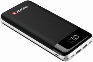 Swissten Black Core powerbank, 18W,  30 000 mAh