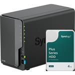 Synology DiskStation DS224+ 2x4 TB HAT3300 Plus
