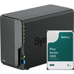 Synology DiskStation DS224+ 2x6 TB HAT3300 Plus