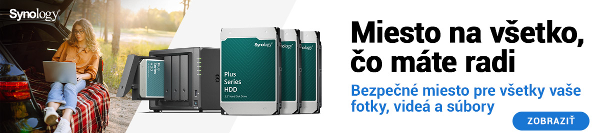 Synology PLUS disky