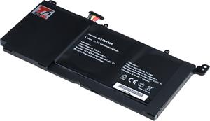 T6 Power batéria pre Asus VivoBook S551L, R551L, K551L, V551L serie, 4400mAh, 49Wh, Li-pol, 3cell