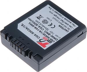 T6 Power batéria pre Panasonic DMW-BM7, CGA-S002E, CGA-S002, 720 mAh (5.2 Wh), Li-ion