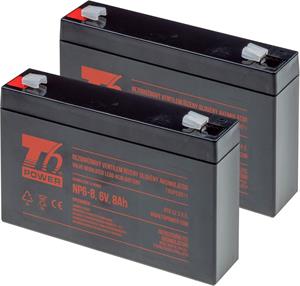 T6 Power batéria RBC18 - battery KIT