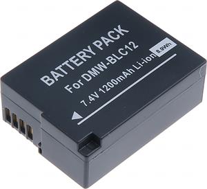 T6 Power DMW-BLC12E, BP-DC12 batéria pre Panasonic, 1000mAh ( 7,2Wh ), Li-ion