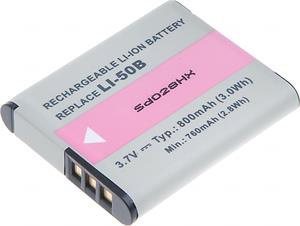 T6 PowerLi-50B batéria pre Olympus , 700 mAh (2,6 Wh), Li-ion