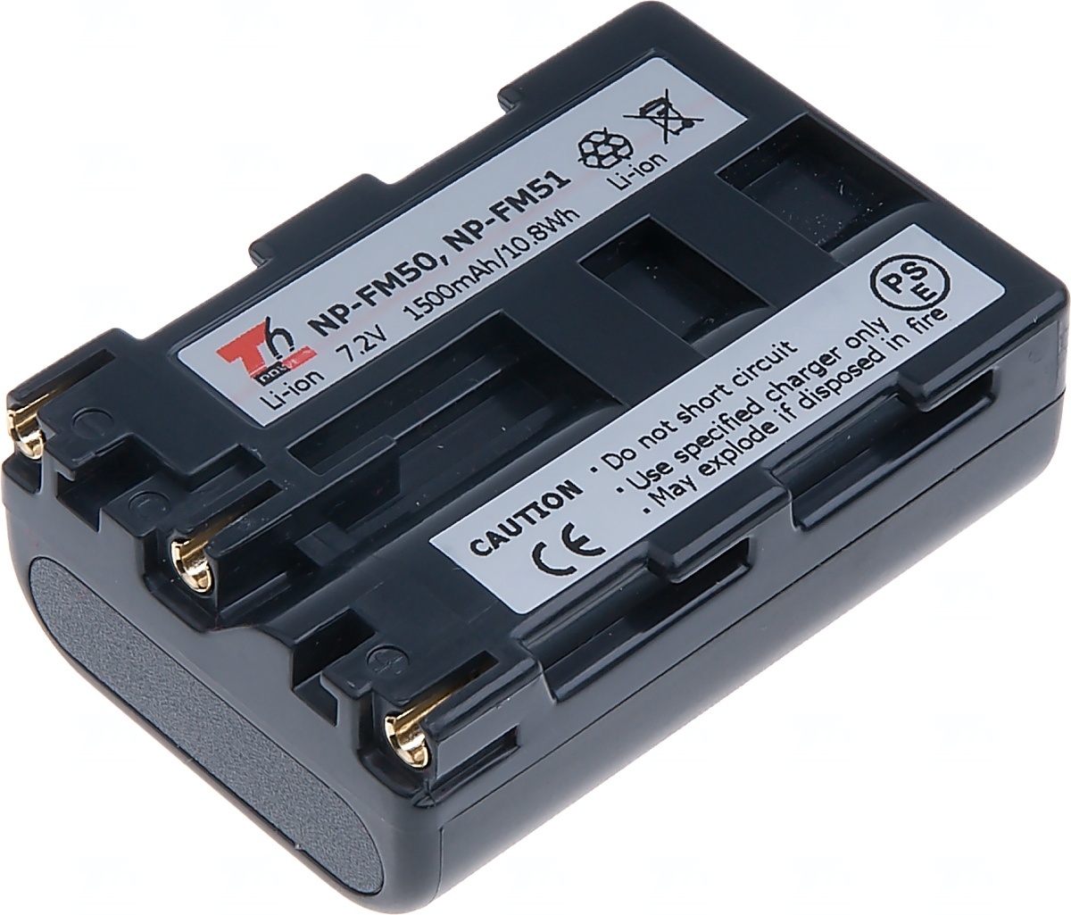 T6 PowerNP-FM50, NP-FM51 batéria pre Sony, 1700 mAh (12.2 Wh), Li-ion
