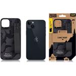 Tactical Camo Troop Drag Strap kryt pre Apple iPhone 14 Plus, čierny