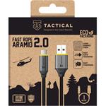 Tactical Fast Rope Aramid 2.0 Cable, kábel, USB-A/USB-C, 1m