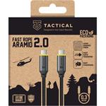 Tactical Fast Rope Aramid 2.0 Cable, kábel, USB-C/USB-C, 0.3m