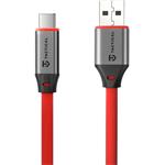 Tactical Fat Man 2.0 Cable, kábel, USB-A/USB-C, 1m, červený